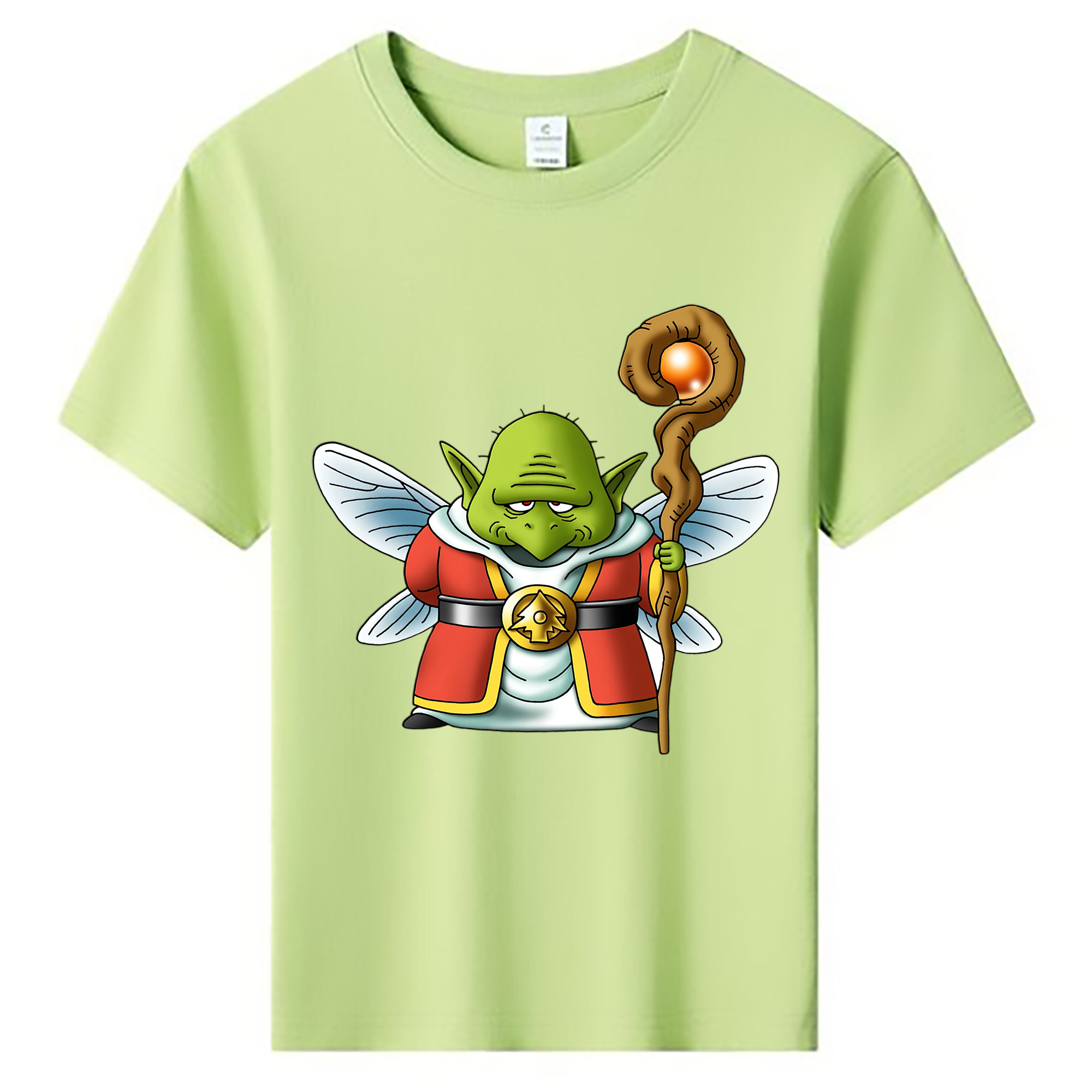 （画像用） ドラゴンクエスト Doragon Kuesuto Dragon Quest 綿100％キッズTシャツ（フロントプリント）